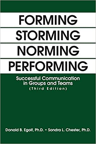 Forming Storming Norming Performing: Successful Communication in Groups and Teams